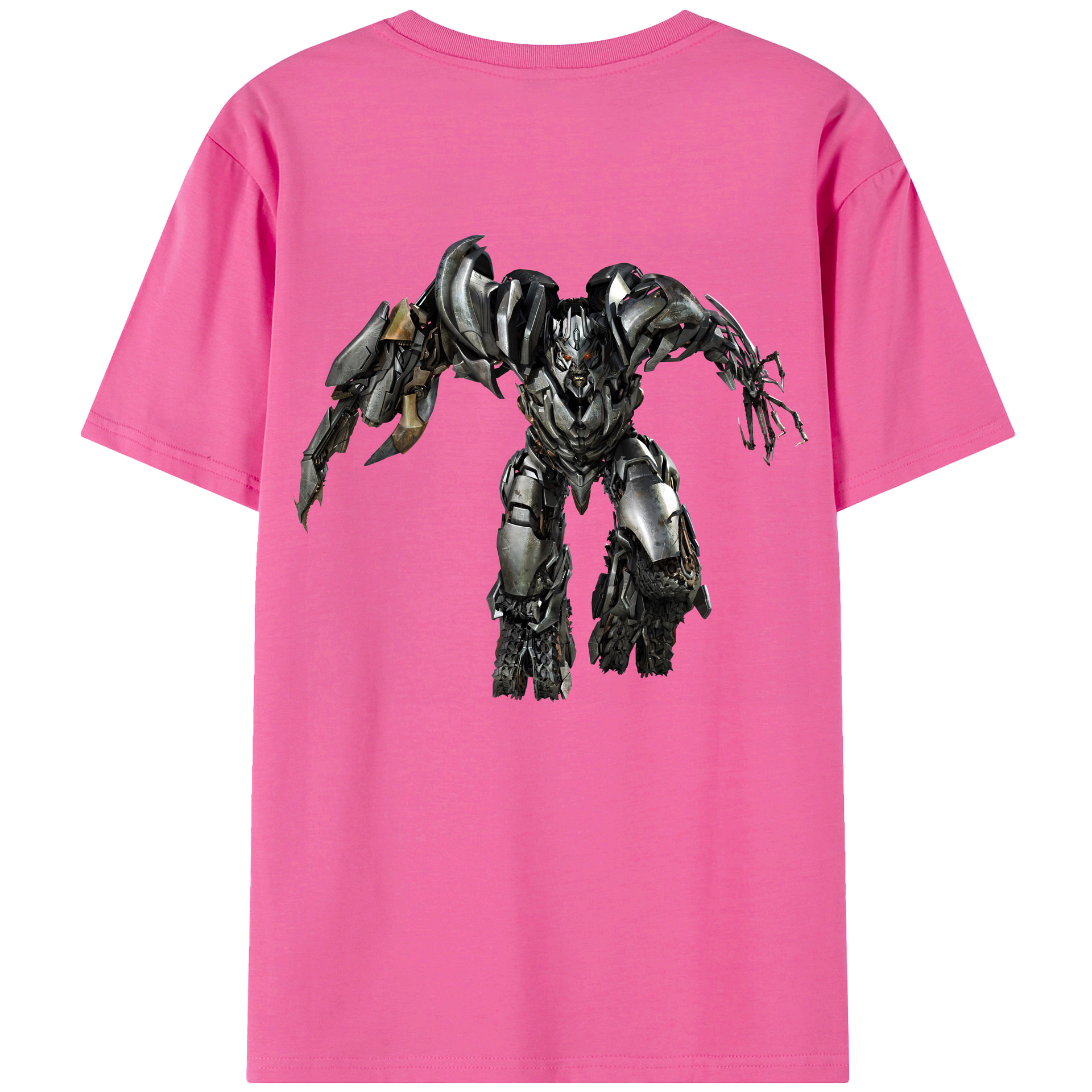 （画像用） Transformers トランスフォーマー レディース半袖Tシャツ(バックプリント)